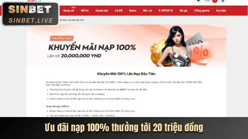 Khuyến mãi Winbet79